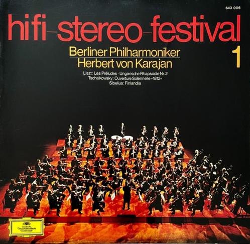Herbert von KARAJAN - Hifi-stereo-festival 1, Cd's en Dvd's, Vinyl | Klassiek, Zo goed als nieuw, Romantiek, Vocaal, 12 inch, Ophalen of Verzenden