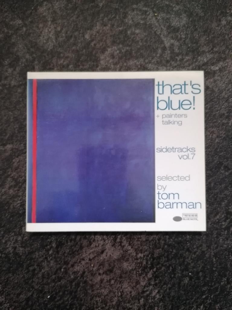 Sidetrack Vol.7 - That's Blue! - Tom Barman, Cd's en Dvd's, Cd's | Jazz en Blues, Zo goed als nieuw, Jazz, 1980 tot heden, Ophalen of Verzenden