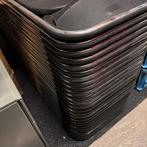 26x klapstoelen van het merk Phoenix zwart, Ophalen of Verzenden, Gebruikt, Zwart, Vijf, Zes of meer stoelen