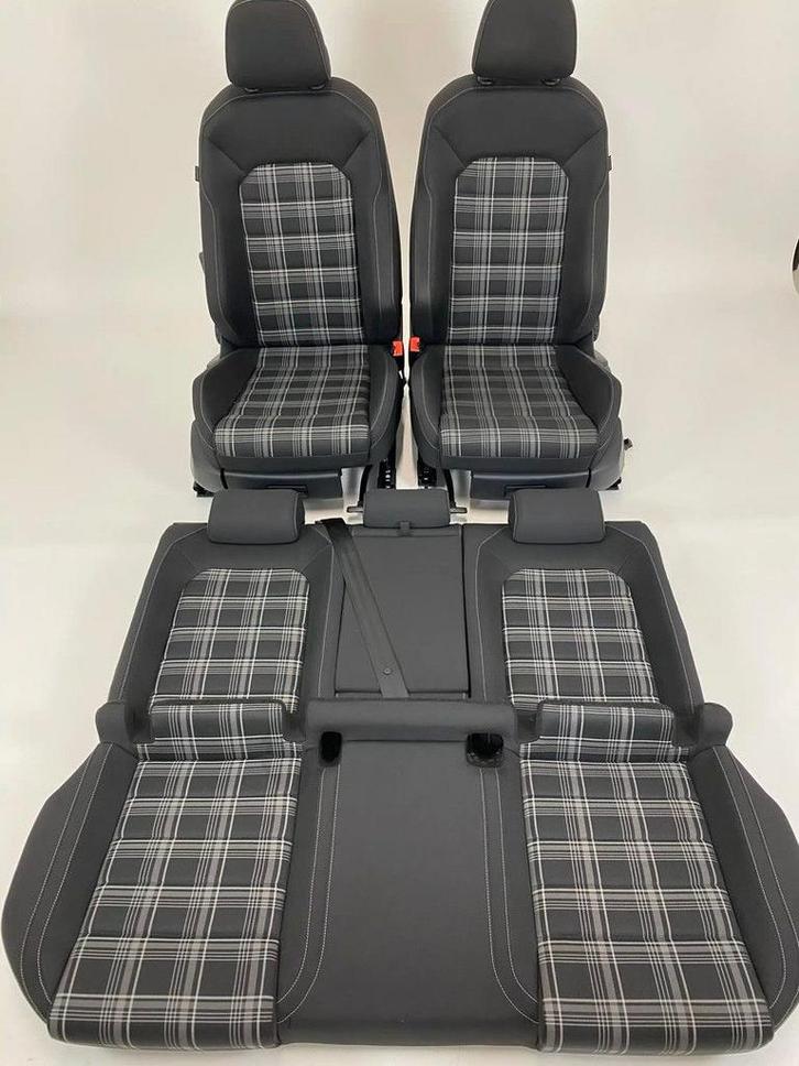 Interieur VW Golf 7 GTD Stof Zwart/Grijs, Auto-onderdelen, Overige Auto-onderdelen, Gebruikt, Ophalen of Verzenden