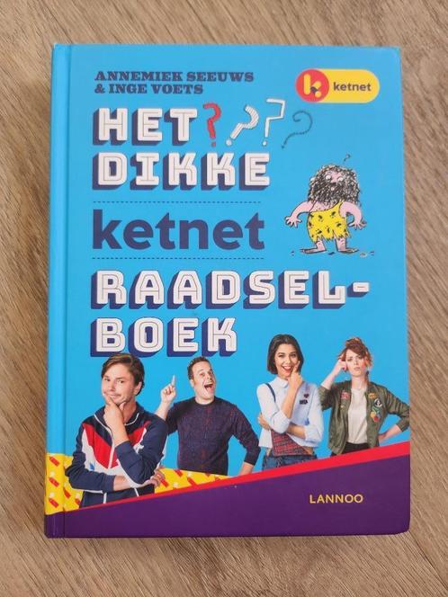 Het dikke Ketnet raadselboek, Boeken, Kinderboeken | Jeugd | onder 10 jaar, Zo goed als nieuw, Ophalen of Verzenden