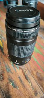 Canon zoomlens 75-300mm met auto focus, Ophalen, Gebruikt