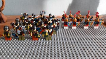 Lion knights koning - vikings lego minifiguren beschikbaar voor biedingen