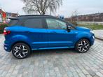 Prachtige Ford EcoSport 2019  ST Line Full option automaat, Auto's, Monovolume, Euro 6, Blauw, USB