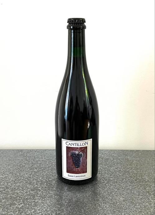 cantillon saint lamvinus. 30 november 2021, Verzamelen, Biermerken, Ophalen of Verzenden