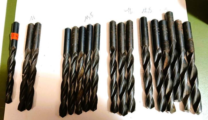 gereedschap, boren, staal, Doe-het-zelf en Bouw, Gereedschapskisten, Nieuw, Ophalen