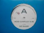No Name – Acid Conflict new beat acid 1988, Cd's en Dvd's, Ophalen of Verzenden, Zo goed als nieuw, 12 inch, Techno of Trance