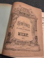 Symphonies pour piano à 4 mains (Mozart), Muziek en Instrumenten, Ophalen, Gebruikt, Klassiek, Piano