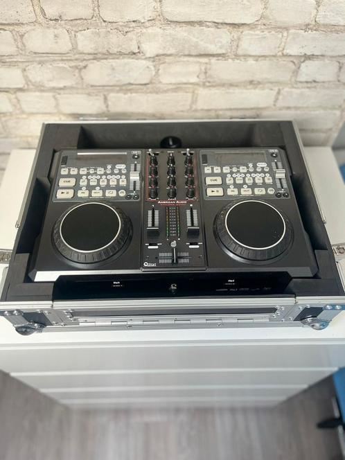 American audio Encore 2000 in flightcase in zeer goede staat, Muziek en Instrumenten, Dj-sets en Draaitafels, Zo goed als nieuw
