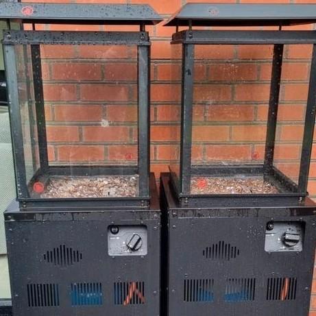 2 Blumfeldt Flagranti Gaskachel - 8KW, Tuin en Terras, Tuinhaarden, Nieuw, Ophalen