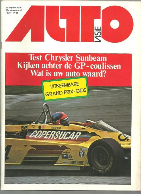 AUTO VISIE (NL) Magazines, Boeken, Auto's | Folders en Tijdschriften, Gelezen, Algemeen, Verzenden