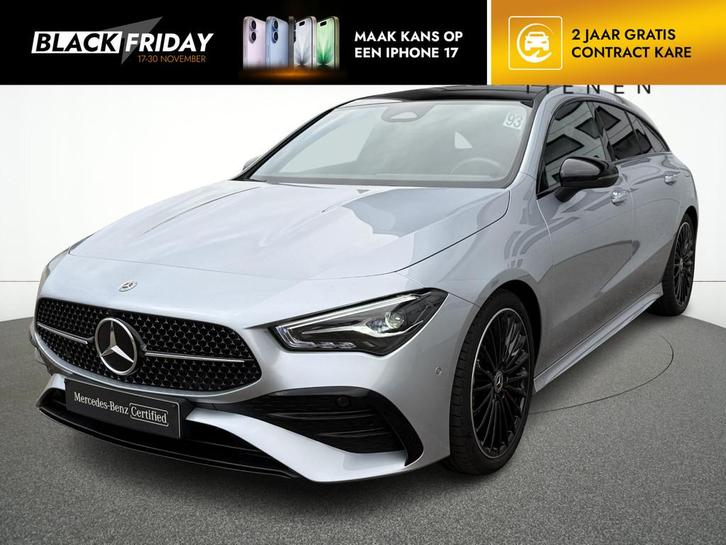 Mercedes-Benz CLA-klasse Shooting Brake CLA 180 AMG Line, Auto's, Mercedes-Benz, Bedrijf, Te koop, CLA, Achteruitrijcamera, Dodehoekdetectie