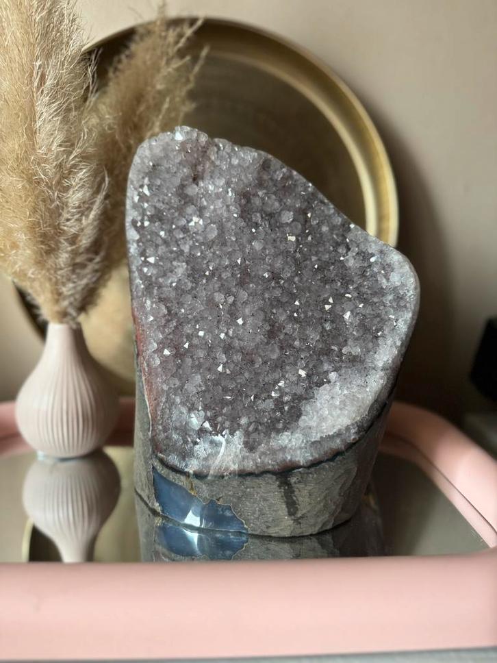 Lavendel amethist, Verzamelen, Mineralen en Fossielen, Mineraal, Ophalen of Verzenden