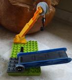 Duplo; transportband, voertuigkraan en basisplaat, Ophalen of Verzenden, Zo goed als nieuw, Duplo