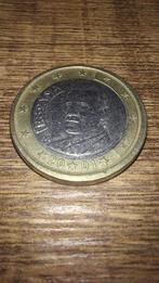 1Euromuntstuk Espana 2001., Postzegels en Munten, Munten | Europa | Euromunten, Zilver, Spanje, 1 euro, Losse munt