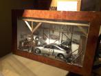 Frame met miniatuur auto, Hobby en Vrije tijd, Ophalen of Verzenden, Auto