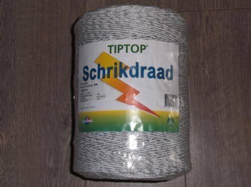 Te koop: Nieuwe rollen Tiptop schrikdraad 1000 meter, Dieren en Toebehoren, Schapen, Geiten en Varkens
