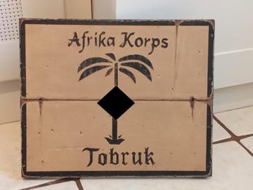 Duits teken uit de Tweede Wereldoorlog: AFRIKA KORPS - TOBRU beschikbaar voor biedingen