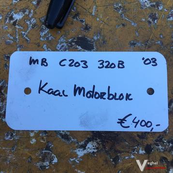 Mercedes C203 320 Benzine 2003 Kaal Motorblok beschikbaar voor biedingen