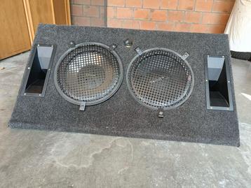 Subwoofer homemade met versterker en bekabeling! beschikbaar voor biedingen