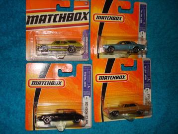 matchbox 4 stuks, Ophalen of Verzenden, Nieuw, Auto, Matchbox