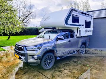 Nieuw! pick-up Afzetunit - camperunit EXPLORER Bivakcampers beschikbaar voor biedingen