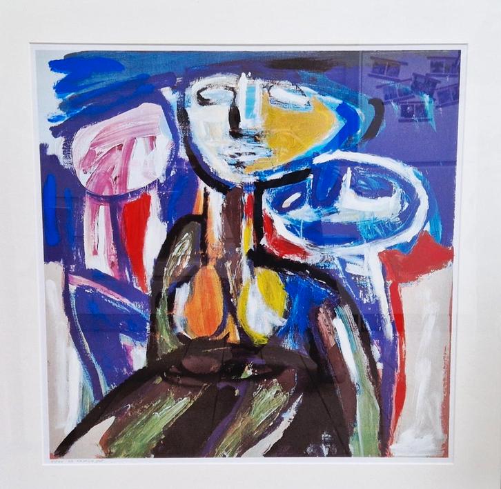 Martin van Wordragen - De Familie, Antiek en Kunst, Kunst | Litho's en Zeefdrukken, Ophalen