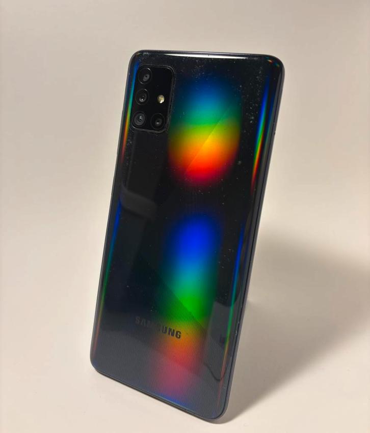 Samsung Galaxy A51 128GB zwart, Telecommunicatie, Mobiele telefoons | Samsung, Zo goed als nieuw, Galaxy A, 128 GB, Zonder abonnement