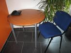 Table bureau ronde et 4 chaises, Ophalen, Gebruikt, Bureau