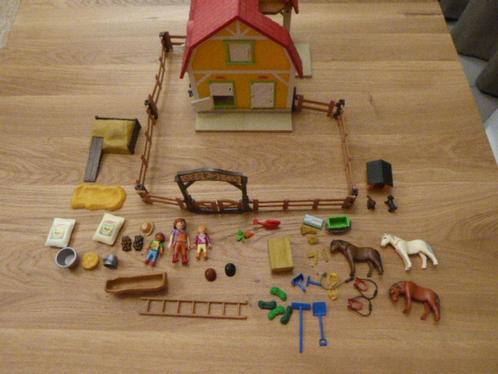 Pony ranch, Kinderen en Baby's, Speelgoed | Playmobil, Gebruikt, Complete set, Ophalen of Verzenden