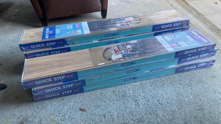 Quick-Step Classic laminaat 7 pakken, Huis en Inrichting, Stoffering | Vloerbedekking, Nieuw, Laminaat, Bruin, 10 tot 25 m², Ophalen