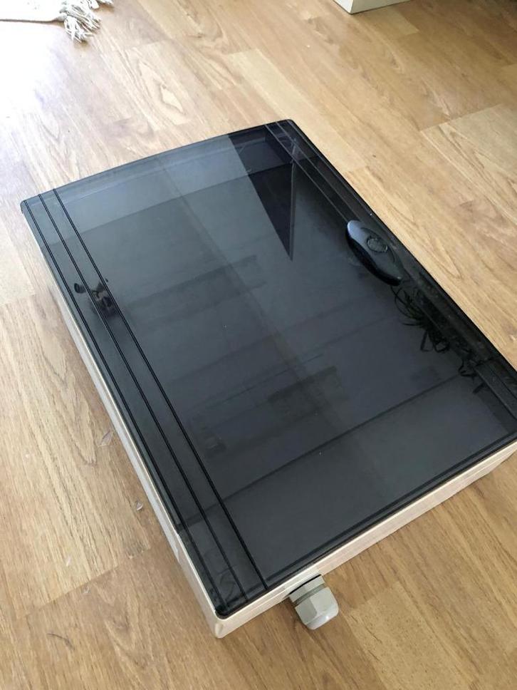 zekeringenkast schneider met hoofddiferentieel, Doe-het-zelf en Bouw, Elektriciteit en Kabels, Ophalen of Verzenden