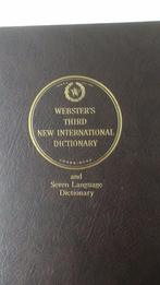 Webster’s Third New International Dictionary, 3 volumes 1981, Livres, Comme neuf, Anglais, Enlèvement