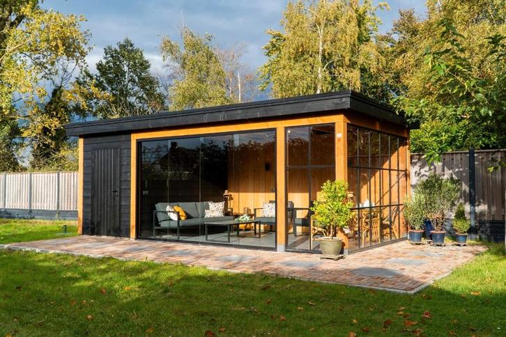 Maatwerk- Douglas houten bijgebouwen, tuinhuisjes, Hobby en Vrije tijd, Overige Hobby en Vrije tijd, Nieuw, Verzenden