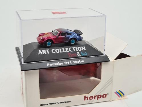 Porsche 911 - Herpa 1/87, Hobby en Vrije tijd, Modelauto's | 1:87, Zo goed als nieuw, Auto, Herpa, Ophalen of Verzenden
