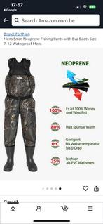 Neopreen waadpak maat 11 nieuw, Watersport en Boten, Hengelsport | Algemeen, Ophalen, Nieuw
