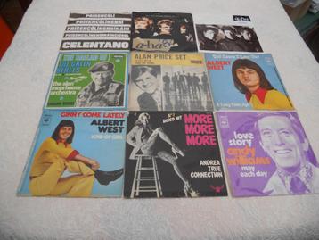Set 1  Vinylplaten 7"  216 stuks in prachtige staat  beschikbaar voor biedingen
