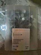 3x20 leisteenspijker, Ophalen of Verzenden, Nieuw