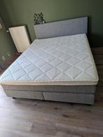 Boxpring 160x200, Ophalen, Tweepersoons, Zo goed als nieuw, 200 cm
