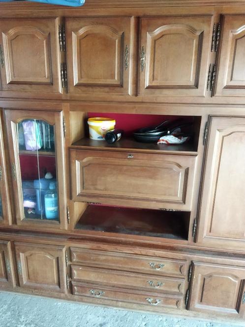 Garderobe, Huis en Inrichting, Kasten | Wandmeubels, Gebruikt, 200 cm of meer, 300 cm of meer, 25 tot 50 cm, Met lade(s), Met deur(en)