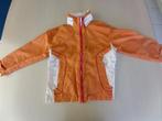 Oranje regen- en windjasje, maat 10 jaar, Gebruikt, Meisje, Ophalen of Verzenden, Children Everywear Tex