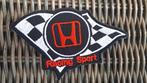 Logo emblème thermocollant Honda Racing Sport - 104 x 64 mm, Enlèvement ou Envoi