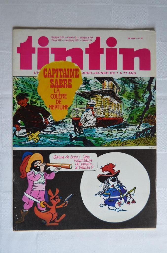 ② 14 Revues hebdomadaires Le journal de Tintin — Journaux & Revues —  2ememain