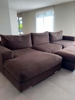 Zetel met loungechair, Ophalen, Gebruikt, 300 cm of meer, Stof