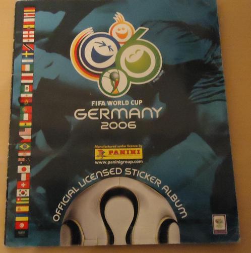 PANINI STICKER ALBUM VOETBAL  WORLD CUP GERMANY 2006, Hobby en Vrije tijd, Stickers en Plaatjes, Sticker, Ophalen of Verzenden
