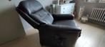 elektrische leder relax zetel, Huis en Inrichting, Ophalen, Gebruikt, Eenpersoons, Leer