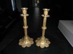 2 Prachtige Kerkkandelaars GOTIEK, Ophalen of Verzenden, Koper of Brons