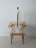 Prachtige vintage gouden lectuurhouder, Antiek en Kunst, Ophalen