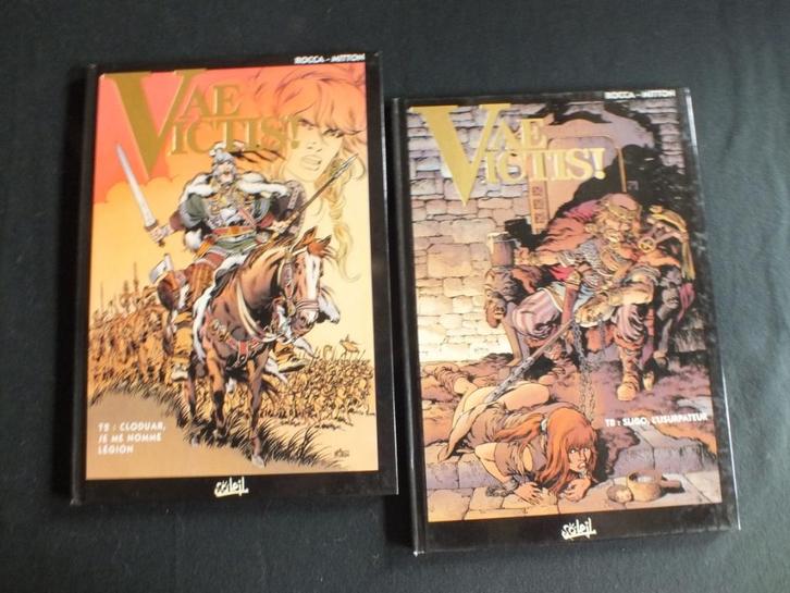 VAE VICTIS (2 ALBUMS) 4 EDITIES SOLEIL, Boeken, Stripverhalen, Zo goed als nieuw, Complete serie of reeks, Ophalen of Verzenden