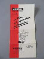plan kaart Extrait de Guide Michelin Benelux 1958 EXPO 58, Verzenden, Overige typen
